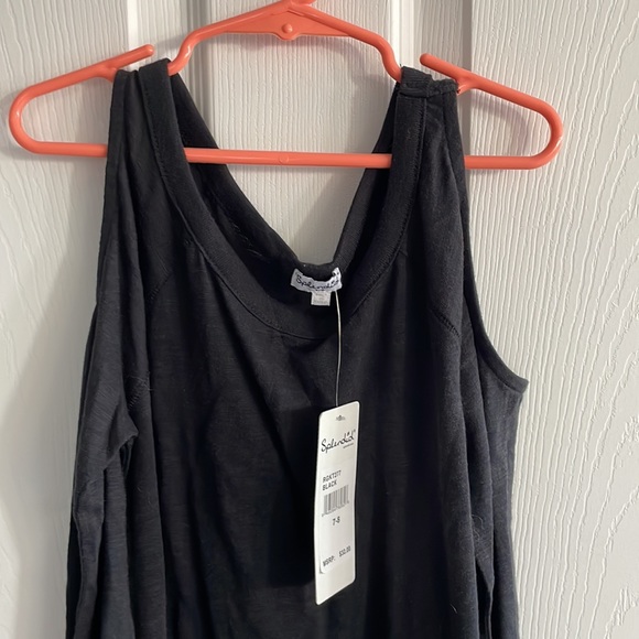 NWT Girls Black Off Shoulder LS Top - Picture 2 of 4